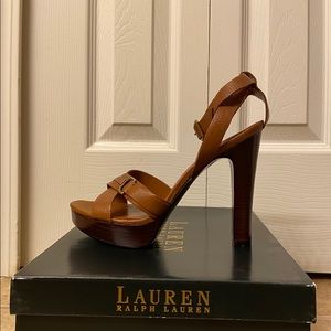 Ralph Lauren Falan Leather Sandal
